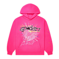 Sp5der Web Hoodie Pink