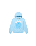 Sp5der Web Hoodie Sky Blue