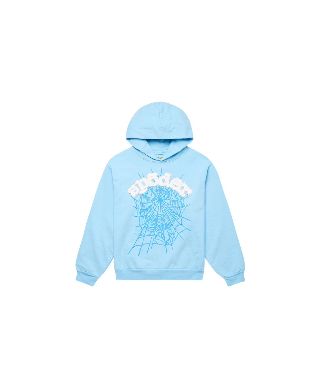 Sp5der Web Hoodie Sky Blue